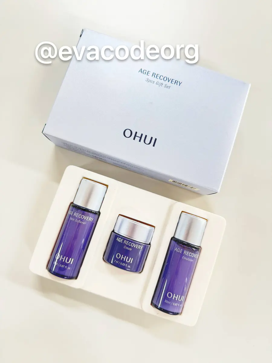 O HUI AGE RECOVERY 3pcs Gift Set (170 g)