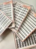 False Eyelashes LV41 (With Glue) (60 g)