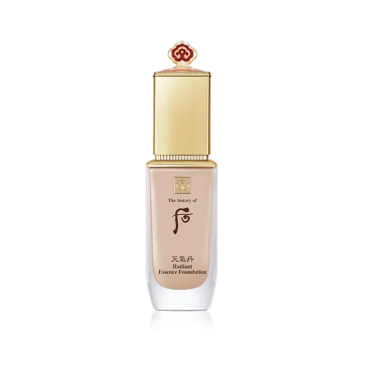 The history of Whoo Radiant Essence Foundation SPF35/PA++ (BOX 18)  (260 g)