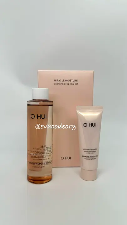 O HUI Miracle Moisture Cleansing Oil 150 ml Special Set (Box 15) (290 g)