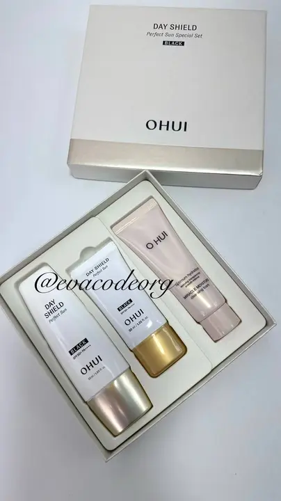 O HUI DAY SHIELD perfect sun BLACK 50+30 ml Special Set SPF50+/PA++++ (BOX 8) (300 g)