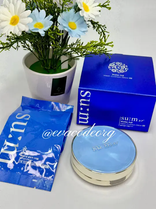 SU:M37 Water-full Mesh Cushion Glow  SPF50+/PA+++ (BOX 24) (180 g)