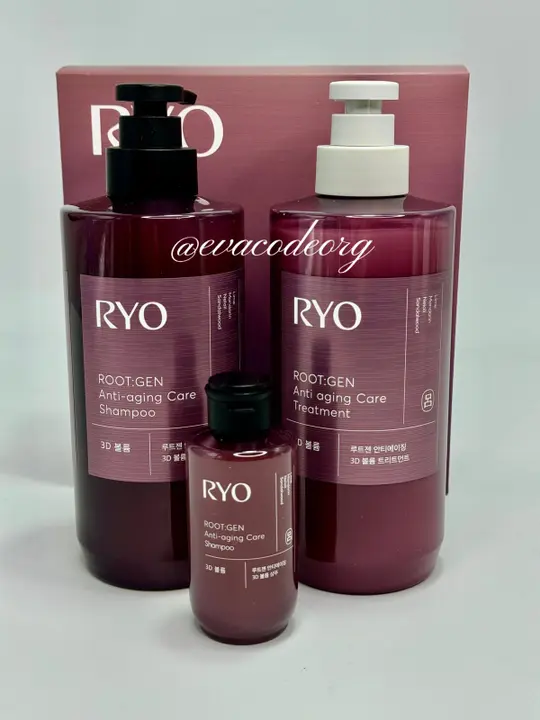 RYO Root:Gen Anti-aging Care Shampoo Gift Set (BOX 8) (1460 g)