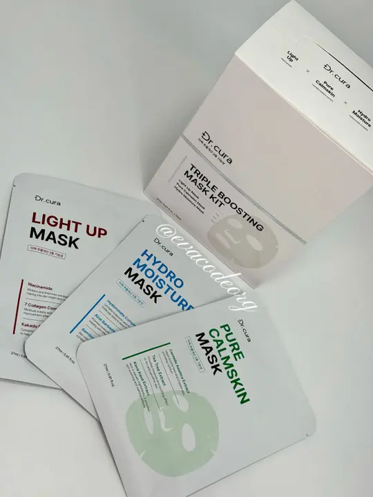 Dr. Cura Triple Boosting Mask Kit  (Box10) (770 g)