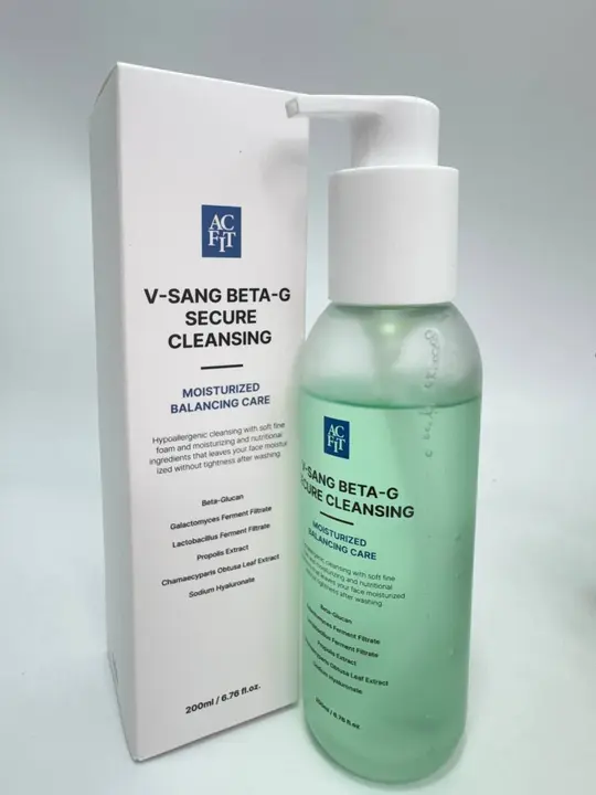 ACFIT V-SANG BETA-G SECURE  CLEANSING 200ml (BOX 24) (280 g)