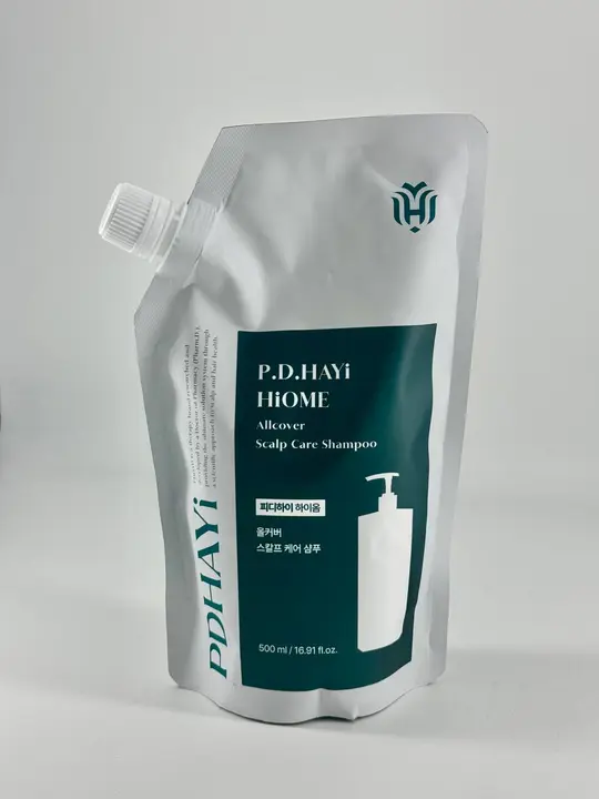 P.D.HAYi HiOME Allcover Scalp Care Shampoo 500 ml pouch REFILL (Box 6/24) (520 g)