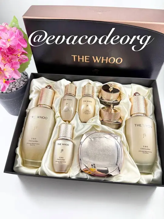 The History of Whoo Cheonyuldan 3pcs Set with cushion (1450 g) (Box 6)
