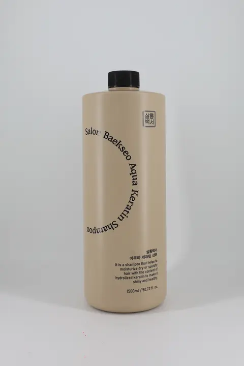 SALON BAEKSEO AQUA KERATIN SHAMPOO 1500 ml  (BOX10/5) (1630 g)