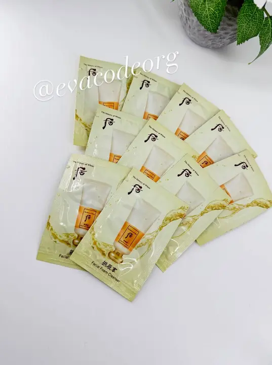 THE HISTORY OF WHOO Gongjinhyang Facial Foam Cleanser 2ml * 120ea (470 g)