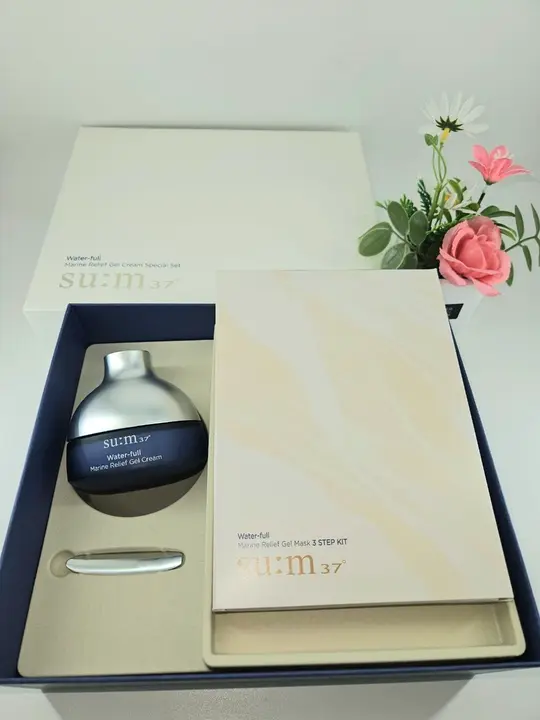SU:M37 Water-full Marine Relief Gel Cream Special Set (BOX 3) (1080 g)