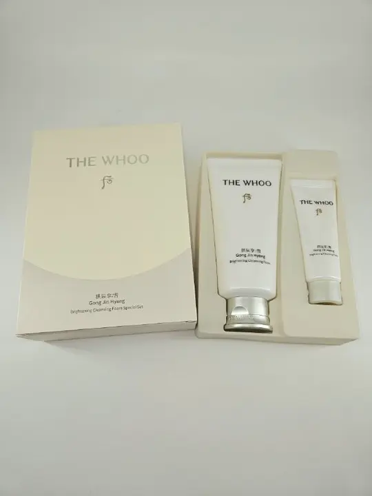 THE HISTORY OF WHOO Gongjinhyang: Brightening Cleansing Foam Special Set (Box 15) (330 g )