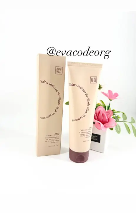 SALON BAEKSEO NO-WASH KERATIN CLINIC TREATMENT 180 ml  (BOX 80/20)  (220 g)