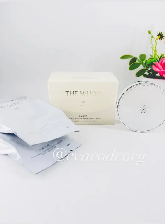 The History of Whoo Gongjinhyang:Seol Radiant White Moisture Cushion Foundation #21 Set (BOX 16) (180 g)
