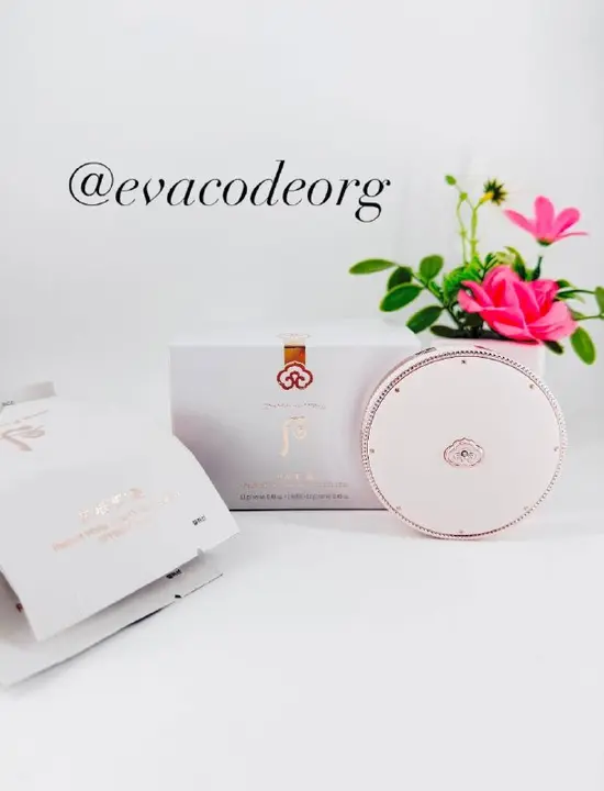 The History of Whoo Gongjinhayng: Seol Radiant White Tone Up Sun Cushion Set (190 g)