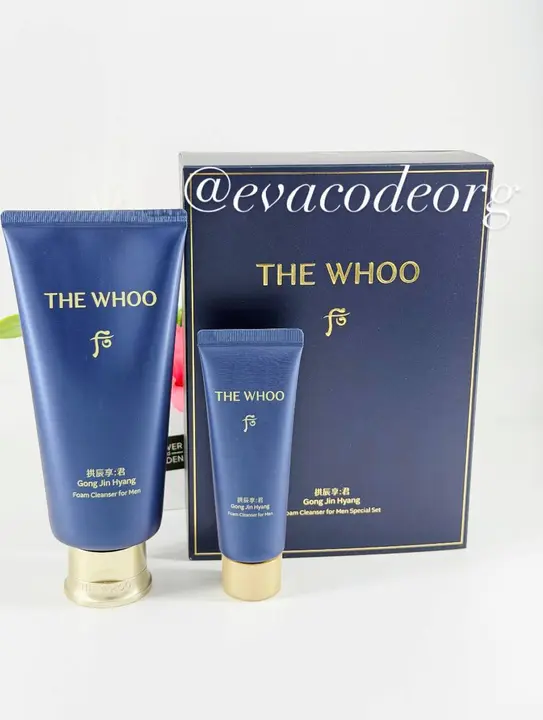 The History of Whoo  Gongjinhyang Foam Cleanser for Men Special Set (340 g) (Box 16)