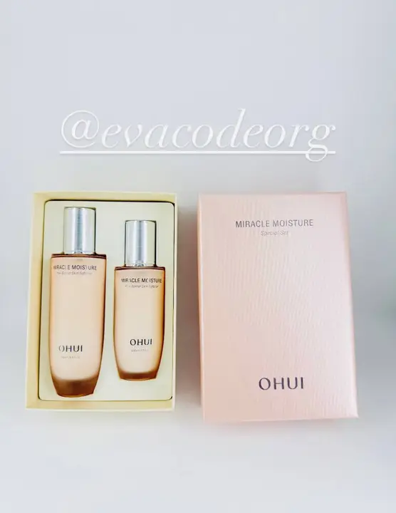 O HUI MIRACLE MOISTURE Pink Barrier Skin Softener 2pcs Special Set (800 g)