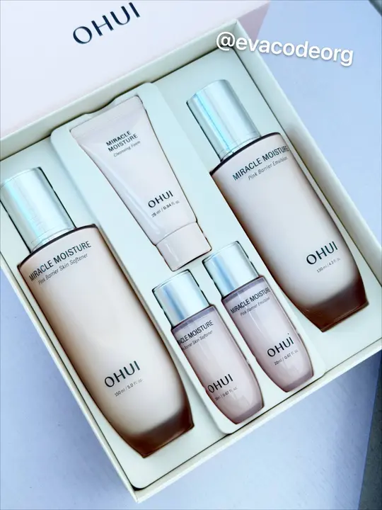 O HUI MIRACLE MOISTURE 2pcs special set NEW (Box 6) (1010 g)