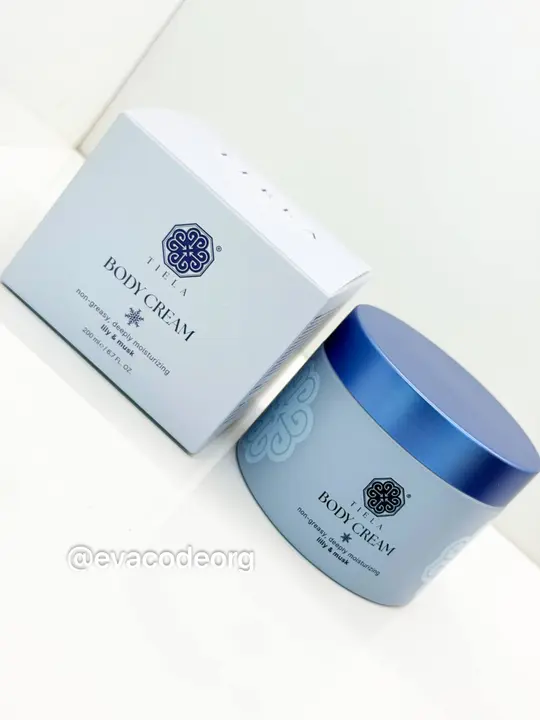 TIELA Perfume Nourishing Body Cream Pure Collection Lily & Musk (300 g) (BOX 40)