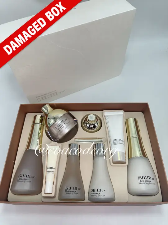 [DAMAGED BOX]	 SU:M37 Time energy 3pcs Special Set (1850 g) (Box 2)